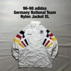96-98 アディダス ドイツ代表 サッカーナイロンジャケット 96年オリジナル