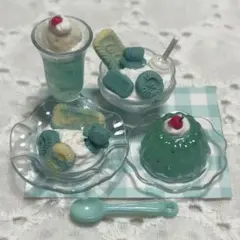 ♡ミニチュアカラフルスイーツセットNo.125