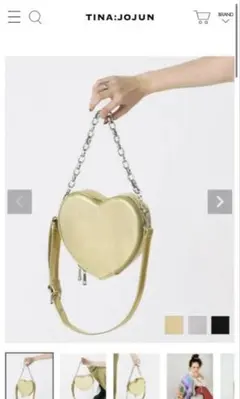 ☆TinaJojunバッグ ＆ シルバーバッグ 2点セット☆