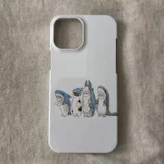iPhoneケース12 Pro Max モフサンド サメにゃん スマホケースのサムネイル