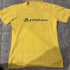 phiten ファイテン 黄色 イエロー Tシャツ RAKUシャツ