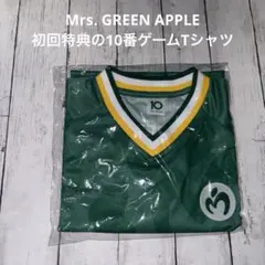 新品未使用　Mrs. GREEN APPLE 初回特典10番ゲームTシャツ