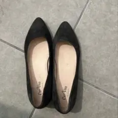 スエードパンプス