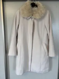 ロングコート Mサイズ ファー付き