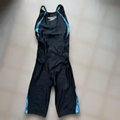 水着スピード speed 競泳水着 Mサイズ　黒×ブルーのサムネイル