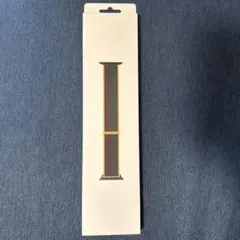 Apple Watch バンド　ダークチェリー/フォレストグリーンスポーツループ