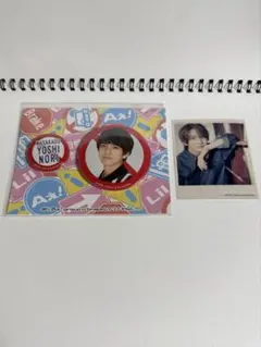 正門良規　缶バッジ　シール　2点セット