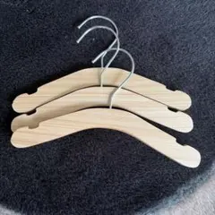 犬用 木製ハンガー 3本セット