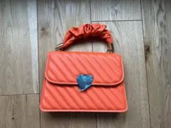 SHEIN  ハートデコレーションスナップボタンスクエアバッグ