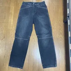 SOLJAR ソルジャー ブラックデニム ギミックパンツ - メルカリ