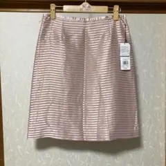 ⭐︎新品未使用⭐︎春色⭐︎リンクイットオール ピンクスカート サイズ40のサムネイル