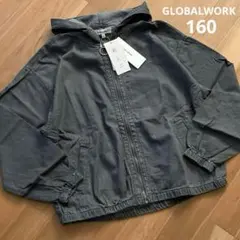 新品＊GLOBALWORK ズットパットデニムパーカー 160