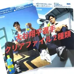 大谷翔平選手 オリジナルクリアファイル 2種セット