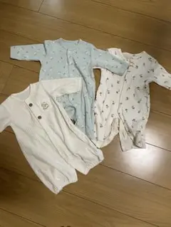 ロンパース・カバーオール3点セット　60〜70センチ