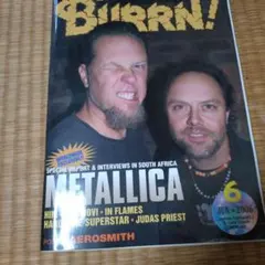雑誌 BURRN! 2006年6月号 メタリカ特集