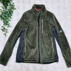 MAMMUT 【マムート】フリースジャケット ボア　グリーン