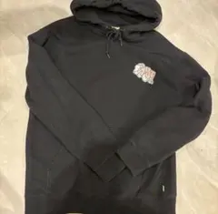 hufブラック パーカー