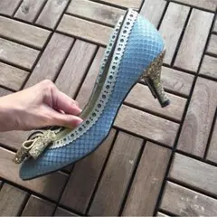 オデットエオディール★リボンパンプス