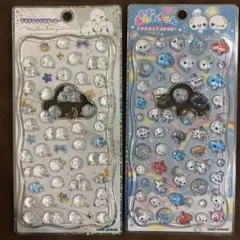 【新品未使用・正規品✨】 プチドロップステッカー　メロウエナガ・あわわちゃん2点