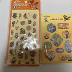 ズートピア　ぷくぷくシール　ウォーターシール