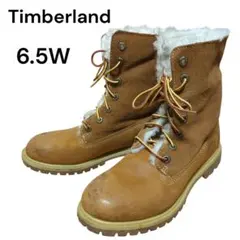 Timberland 23.5　ブーツ レースアップ キャメル ティンバーランド