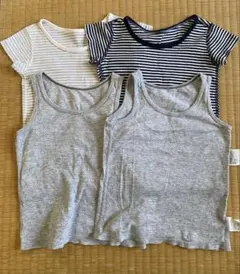 半袖2枚タンクトップ2枚　計4枚セット 90cm