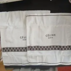 CELINE タオルケット 140cm×190cm マカダムロゴ - メルカリ