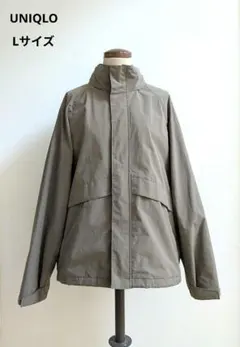 ユニクロ　ウィンドプルーフスタンドブルゾン