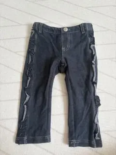 Mezzo Piano デニム(レース、リボン)90cm