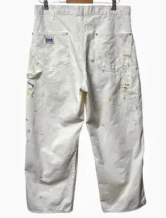 LEE　リー　ペインター　パンツ　ペンキ　ワーク　古着　白　ホワイト