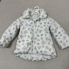 CLASSIC 花柄ダウンコート 110cm