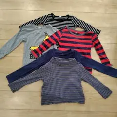 長袖Tシャツ 5枚セット 110cm〜130cm