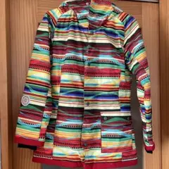 phenix スノーボードウェア フード付き 多色ストライプ