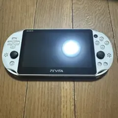 【美品】PS VITA ホワイト PCH-2000 ZA22 本体 箱 説明書