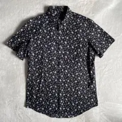 Paul Smith ポールスミス 花柄 半袖シャツ ブラックのサムネイル
