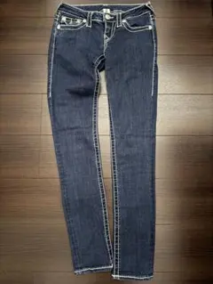 True Religion スキニーデニム ダークブルー