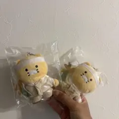 KAKAOFRIENDS チュンシク ぬいぐるみ マスコット 2個セットのサムネイル