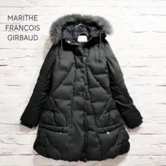 【美品】MARITHE FRANCOIS GIRBAUD ダウンコート ファー