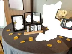 結婚式 ウェルカムスペース セット ブラック