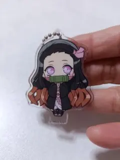 竈門禰豆子　アクリルキーホルダー　ねずこ　鬼滅の刃