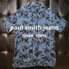 カ*マ様 【欧州モデル Paul Smith JEANS】総柄 半袖シャツ ボタのサムネイル