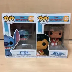 ファンコポップ　リロ&スティッチ　フィギュア　セット売りのサムネイル