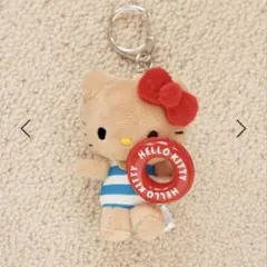 LOWRYSFARM ハローキティ ぬいぐるみ キーホルダー 日焼け キティ