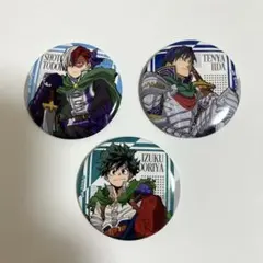 轟焦凍　緑谷出久　飯田天哉　ヒロアカ　缶バッジ　ジャンフェス