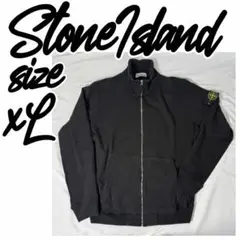 【定価7.9万】STONEISLAND FULLZIP SWEAT XLブラックのサムネイル