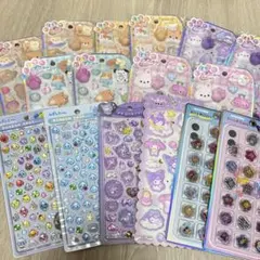 シールまとめ売り16点 ボンドロ うるちゅる 肉球シールなど