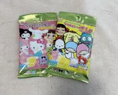 【新品】ペコ&サンリオキャラクターズなかよしシールグミ 2袋