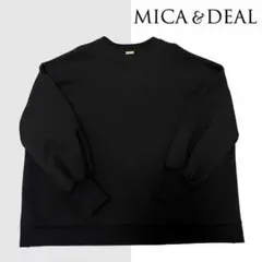MICA&DEAL ブラック プルオーバー スウェット マイカアンドディール 黒 2026年最新】MICA & DEAL レディース トレーナー・スウェットの人気