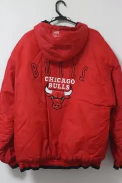 CHICAGO BULLS フード付きジャケット LOGO7　NBA　古着