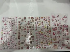 ボンボンドロップシールやぷっくりシールのセット